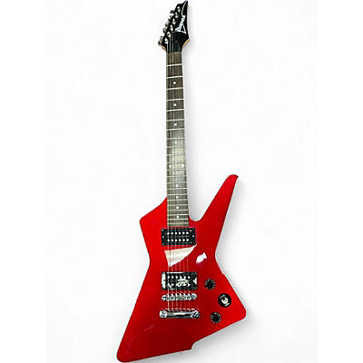 Used Ibanez DTX-120 Red Solid Body Electric Guitar