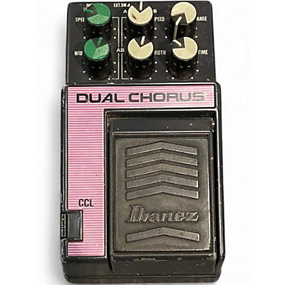 Used Ibanez Dual Chorus Effect Pedal