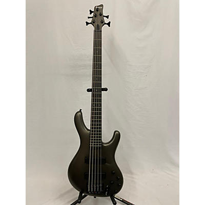 Ibanez Used Ibanez EDB 605 Silver Electric Bass Guitar