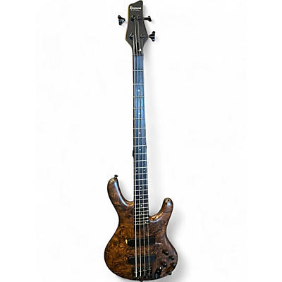 Used Ibanez EDB 690 Spalted Maple Electric Bass Guitar