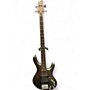Used Ibanez EDB500 SILVER Electric Bass Guitar SILVER