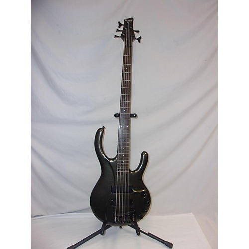 Ibanez Used Ibanez EDC 705 Silver Electric Bass Guitar Silver