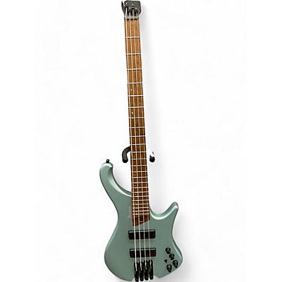 Used Ibanez EHB1000 Ergonomic headless sea foam pearl green matte Electric Bass Guitar