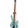 Used Ibanez EHB1000 Metallic Teal Electric Bass Guitar Metallic Teal