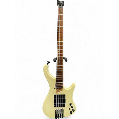 Used Ibanez EHB1000 White Electric Bass Guitar