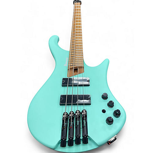 Ibanez Used Ibanez EHB1000S Seafoam Pearl Electric Bass Guitar Seafoam Pearl