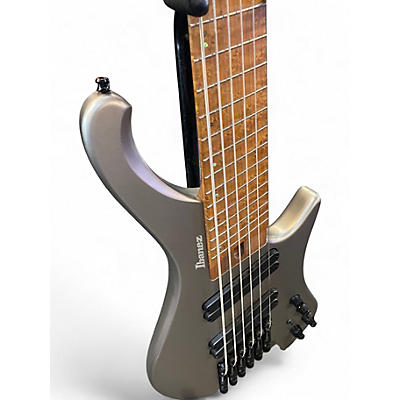 Used Ibanez EHB1003MS Metallic Gray Electric Bass Guitar