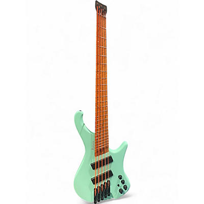 Used Ibanez EHB1005 Matte Seafoam Electric Bass Guitar