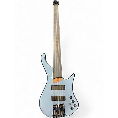 Used Ibanez EHB1005 SLATE BLUE Electric Bass Guitar