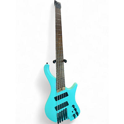 Used Ibanez EHB1005MS Blue Electric Bass Guitar