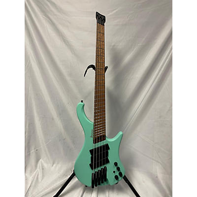 Ibanez Used Ibanez EHB1005MS SATIN SEA FOAM GREEN Electric Bass Guitar