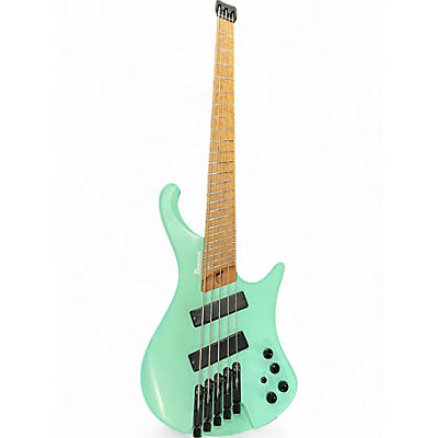 Used Ibanez EHB1005MS Seafoam Green Electric Bass Guitar