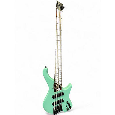 Used Ibanez EHB1005MS Seafoam Green Electric Bass Guitar