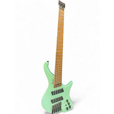 Used Ibanez EHB1005MS Seafoam Pearl Electric Bass Guitar