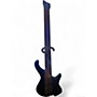 Used Ibanez EHB1005MS Silver with Black Bevels Electric Bass Guitar Silver with Black Bevels