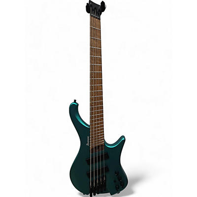 Ibanez Used Ibanez EHB1005SMS Seafoam Green Electric Bass Guitar