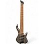 Used Ibanez EHB1006MS 6 STRING  Gray Electric Bass Guitar Gray