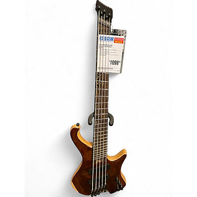 Used Ibanez EHB1265MS Walnut Electric Bass Guitar