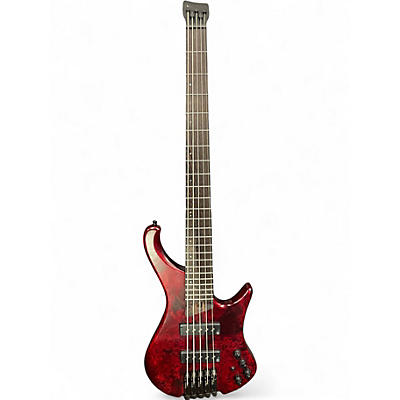 Used Ibanez EHB1505 WINE RED LOW GLOSS Electric Bass Guitar