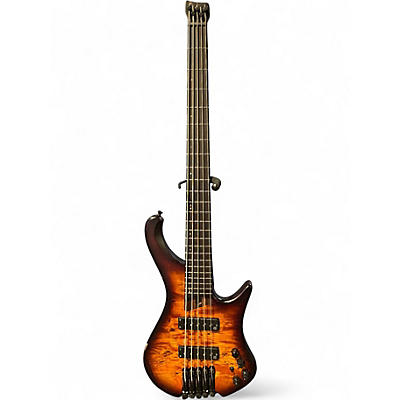 Used Ibanez EHB1505S Dragon Eye Burst Low Gloss Electric Bass Guitar