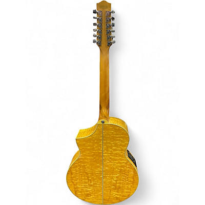 Used Ibanez EW2012ASE-NT Natural 12 String Acoustic Guitar