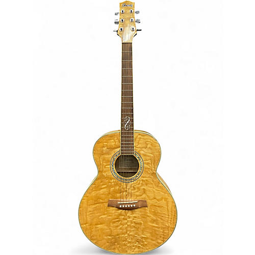 Used Ibanez EW20AS Natural Acoustic Guitar Natural