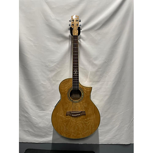 Ibanez Used Ibanez EW20ASE Natural Acoustic Electric Guitar Natural