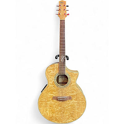 Used Ibanez EW20ASE Natural Acoustic Electric Guitar