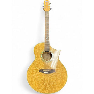 Used Ibanez EW20ASE Natural Acoustic Electric Guitar