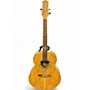 Used Ibanez EW20ASNT UPGRADED PICK UP NATURAL QUILT Acoustic Electric Guitar NATURAL QUILT