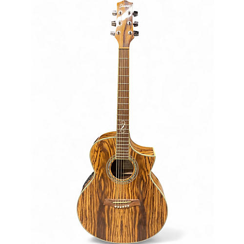 Used Ibanez EW20ZWE Natural Acoustic Electric Guitar Natural