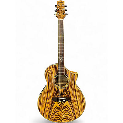 Used Ibanez EW20ZWE Natural Acoustic Electric Guitar