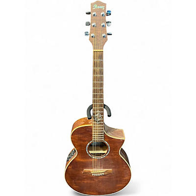 Used Ibanez EWC30QHE-RLG Low Gloss Chocolate Acoustic Electric Guitar