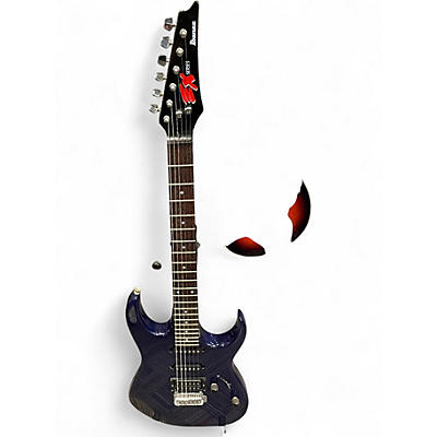 Used Ibanez EX Series Purple Solid Body Electric Guitar