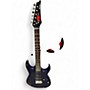 Used Ibanez EX Series Purple Solid Body Electric Guitar Purple