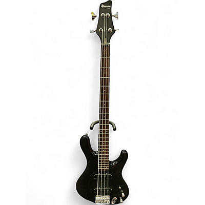 Used Ibanez Ergodyne  Black Electric Bass Guitar