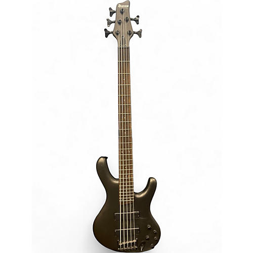 Used Ibanez Ergodyne EDB 605 Gunmetal Gray Electric Bass Guitar Gunmetal Gray