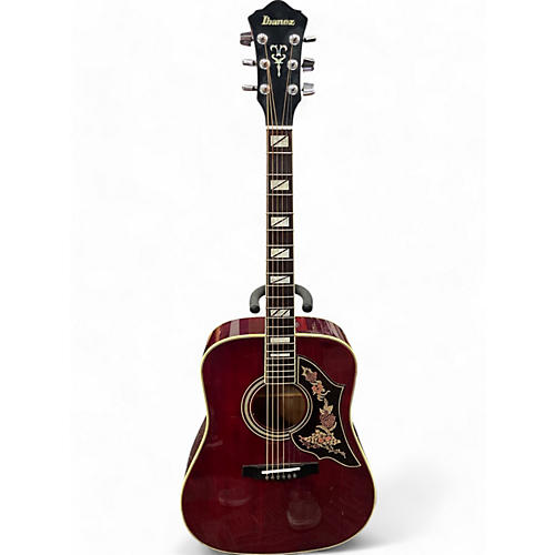 Ibanez Used Ibanez F-300CW Wine Red Acoustic Guitar Wine Red