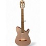 Used Ibanez FHR10N Rose Gold Metallic Classical Acoustic Electric Guitar Rose Gold Metallic