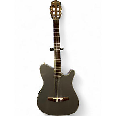 Used Ibanez FRH10N Blue Classical Acoustic Electric Guitar