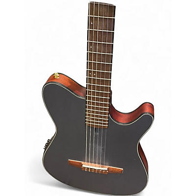 Used Ibanez FRH10N Gray Classical Acoustic Electric Guitar