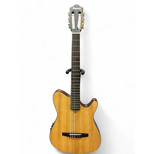 Used Ibanez FRH10N-NTF Natural Acoustic Electric Guitar Natural