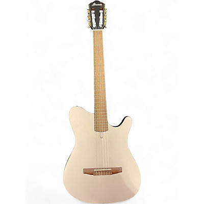 Used Ibanez FRH10N-RGF Shell Pink Classical Acoustic Guitar