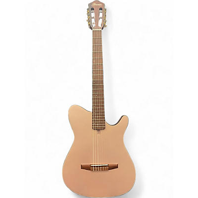 Used Ibanez FRH10N Shell Pink Classical Acoustic Guitar
