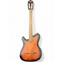 Used Ibanez FRH10NL Brown Sunburst Nylon String Acoustic Guitar Brown Sunburst