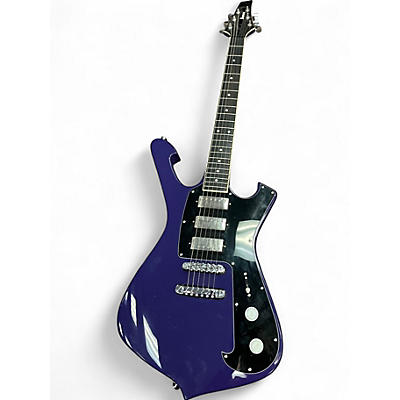 Used Ibanez FRM100 Paul Gilbert Signature Fireman Purple Solid Body Electric Guitar