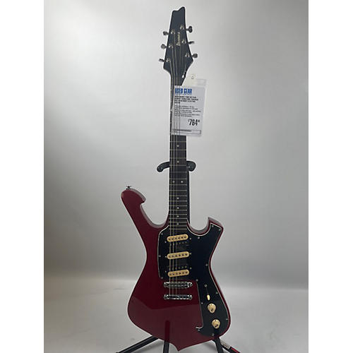 Ibanez Used Ibanez FRM100 Paul Gilbert Signature Fireman Red Solid Body Electric Guitar Red