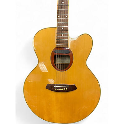 Used Ibanez FX72NT1201 Natural Acoustic Electric Guitar