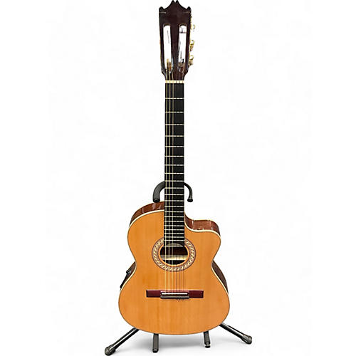 Ibanez Used Ibanez GA34STCE-NT Natural Classical Acoustic Electric Guitar Natural