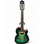 Used Ibanez GA35FMTCE-EBH Inverness Green Acoustic Electric Guitar Inverness Green